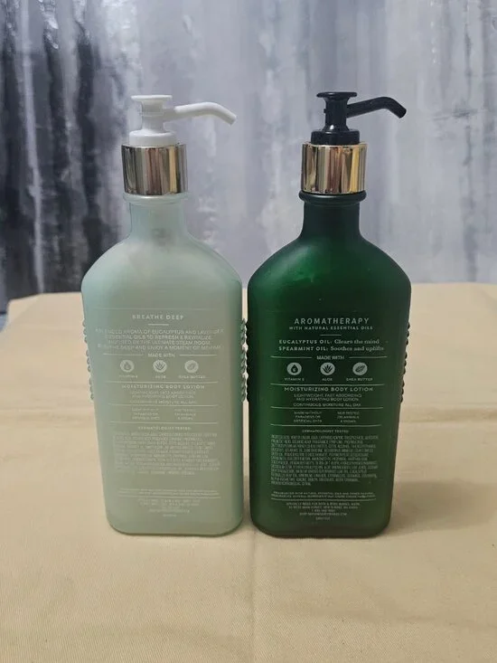 BBW Aromatherapy Set Eucalyptus Spearmint Stress Relief & Eucalyptus Lavender - Picture 3 of 3